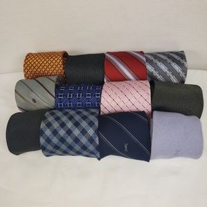 Bundle of mens designer ties E-0135